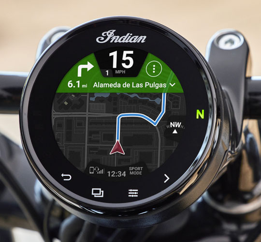 4" Ride Command Dokunmatik Ekran